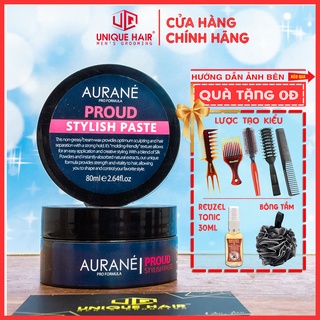 [CHÍNH HÃNG STORE HÀ NỘI] Sáp vuốt tóc kiểu bóng tóc Aurane Proud Stylish Paste 80ml
