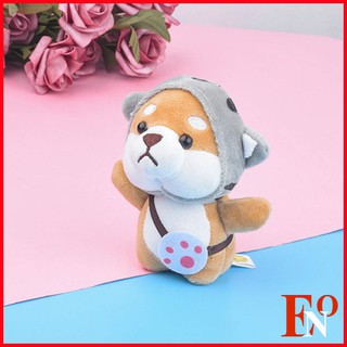 Móc Khóa Chó Shiba Inu Hoạt Hình Đội Lốt Mini Dễ Thương Sáng Tạo