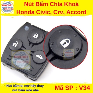 Nút Bấm Chìa khoá xe Honda Civic City Crv