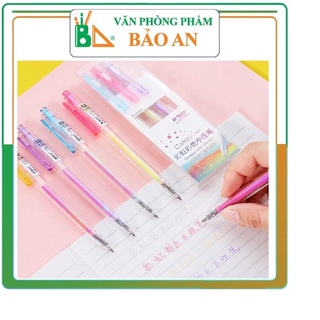 Bút nước bảy sắc cầu vồng 0.6mm M&amp;G AGPT0704 (Vỉ 4 bút)