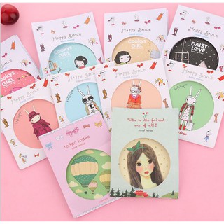 Gương Mini Dễ Thương Trang Điểm Hàn Quốc - Gương Tròn Mini Bỏ Túi