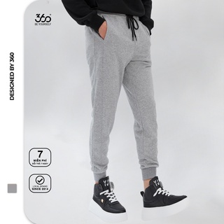 Quần nỉ bo gấu thương hiệu thời trang nam 360Boutique chất liệu nỉ da cá - QGNTK207