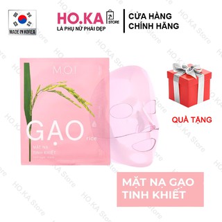 Mặt Nạ Dưỡng ẨM FREE SHIPMặt Nạ = Hồ Ngọc Hà Nạ Gạo Tinh Khiết M.O.I Dưỡng Ẩm Sáng Da Thải Độc