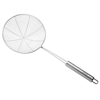 [KHO SỈ] Vợt lẩu vòng inox hàng dày khỏe nông và sâu ( chao mỳ inox)