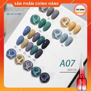 Sơn gel AS chính hãng chai đỏ mã A7 15ml