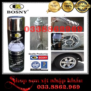 Sơn mạ Inox, mạ crom ( chrome ) Bosny