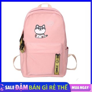 Balo Hồng Hình Dog - Balo Cún Con Đáng Yêu