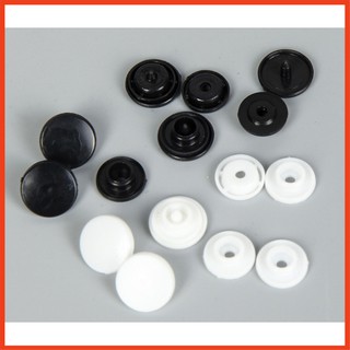 100 bộ cúc bấm nhựa nhiều kích cỡ 10mm,12mm, 14mm