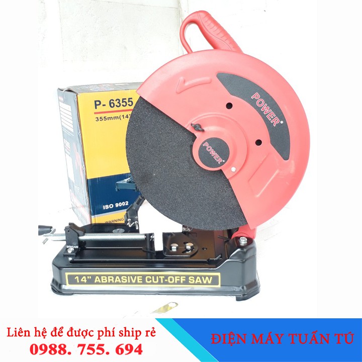 Máy cắt sắt bàn POWER D355mm - công suất thực 2000W