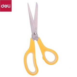 Kéo 195mm Deli, Vàng/Đen - 1 chiếc - E6002 [Deli]