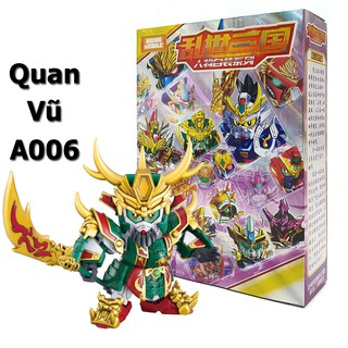Gundam Quan Vũ SD BB A006 Unicorn Sangoku Soketsuden - Mô hình nhựa đồ chơi lắp ráp Anime Tam Quốc giá rẻ đẹp New4all