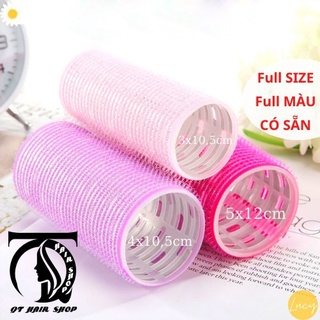 Lô cuốn tóc mái bay Hàn Quốc lõi nhôm siêu to dài tự dính uốn mái dài[CHÍNH HÃNG]