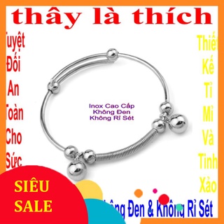 Kiềng đeo chân cho bé trai - An toàn cho trẻ - Cam kết 1 đổi 1 nếu hoen , gỉ sét