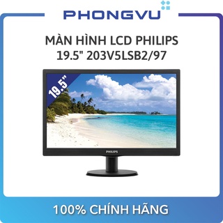 Màn hình LCD Philips 19.5" 203V5LSB2/97 - Bảo hành 36 tháng