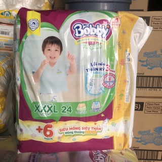 Tã quần bobby BiG Size XXXL24( CHO BÉ TỪ 23Kg- 35kg)