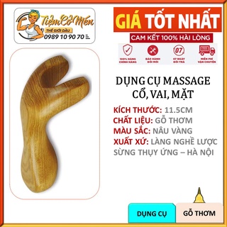 Dụng Cụ Massage Gỗ Thơm - Cổ, Vai, Mắt, Mũi, Mặt - Kiểu Thái