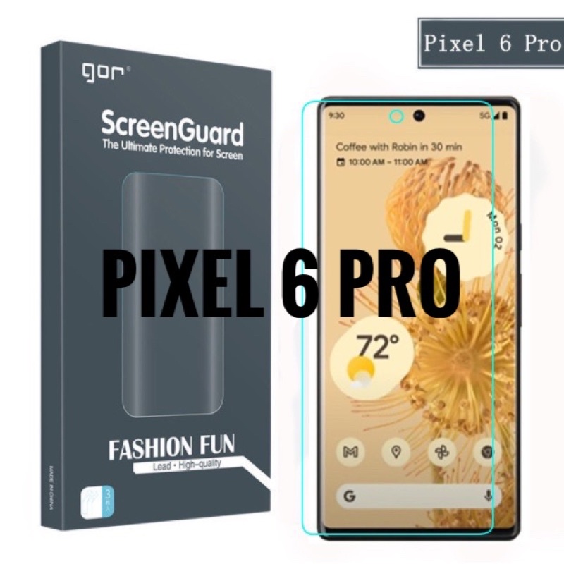 Bộ 2 miếng dán dẻo 3D GOR Google Pixel 6 Pro ( hộp 2 miếng)