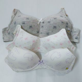 [FREE SHIP 50K] Combo 3 Áo Lót Ngực bé gái Cotton 4 Chiều xuất khẩu 35-45kg