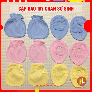 Set Bao Tay Chân Sơ Sinh ( 1 Bộ Bao Tay Và 1 Bộ Bao Chân) DOD72