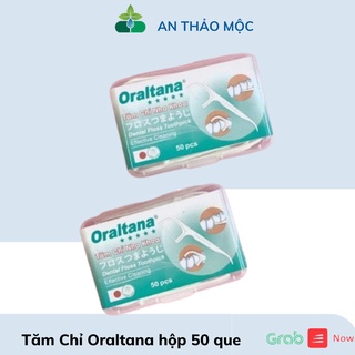 Tăm Chỉ Nha Khoa Oraltana Chỉ Nha Khoa,Tăm Nha Khoa Hộp 50 Que Xuất Nhật. Anthaomoc