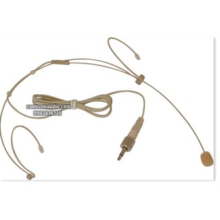 Micro Đeo tai micro cài đầu micro hạt gạo Sennheiser-3.5mm vặn răng trong
