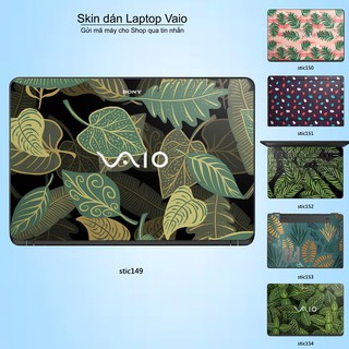 Skin dán Laptop Sony Vaio in hình Hoa văn sticker nhiều mẫu 25
