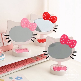 Gương lược xoay 360 độ Hello Kitty
