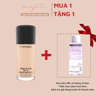 [MUA 1 TẶNG 1]Kem Nền Mac Studio Fix Fluid Skin Balancing Complex SPF 15 /PA++ NC33