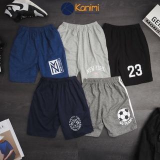 Quần đùi cotton bé trai 8-13y link 1