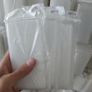 Bộ 3 chiếc ốp lưng  silicon trong suốt cho samsung note 5 (loại tốt)