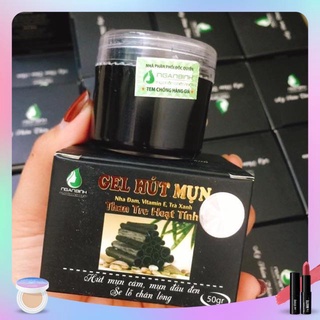 Gel hút mụn than tre hoạt tính size 50g mẫu mới