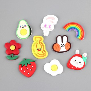 Jibbitz Sticker trang trí dép 2D nhựa dẻo