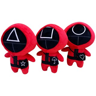 Thú bông Lính canh gác Squid Game nhồi bông size 50cm, hàng Việt Nam chất lượng cao