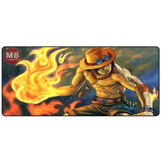 Bàn Di Chuột Cỡ Lớn Anime One Piece- Miếng Lót Chuột Cỡ Lớn, Pad Chuột Gaming Siêu Bền