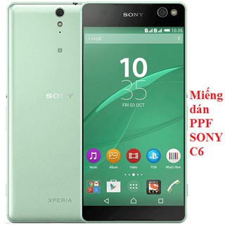Dán PPF bóng, nhám cho SONY C6 màn hình, mặt lưng, full lưng siêu bảo vệ