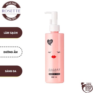 Kem Tẩy Trang Dưỡng Ẩm Và Săn Chắc Da Rosette Sugoff Cleansing Cream 200g