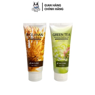 Gel da chết 3W Clinic trà xanh và gạo 180ml