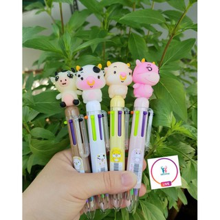 Bút 6 ngòi 6 màu siêu cute