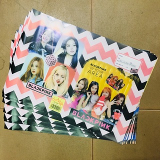 10 tờ bọc vở BLACKPINK bao vở kpop BLACKPINK
