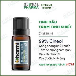 Tinh dầu Charmi (Chai 30ml/10ml) - Xông Phòng Khử Khuẩn, Đuổi Côn Trùng, Tắm Bé
