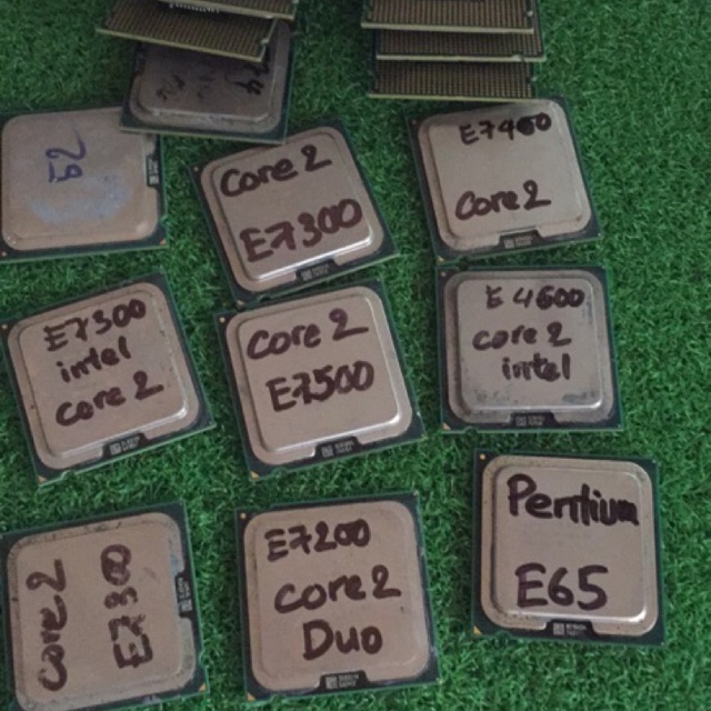 CPU intel socket 775: E7200,E7300,E7400,E7500 tháo máy zin
