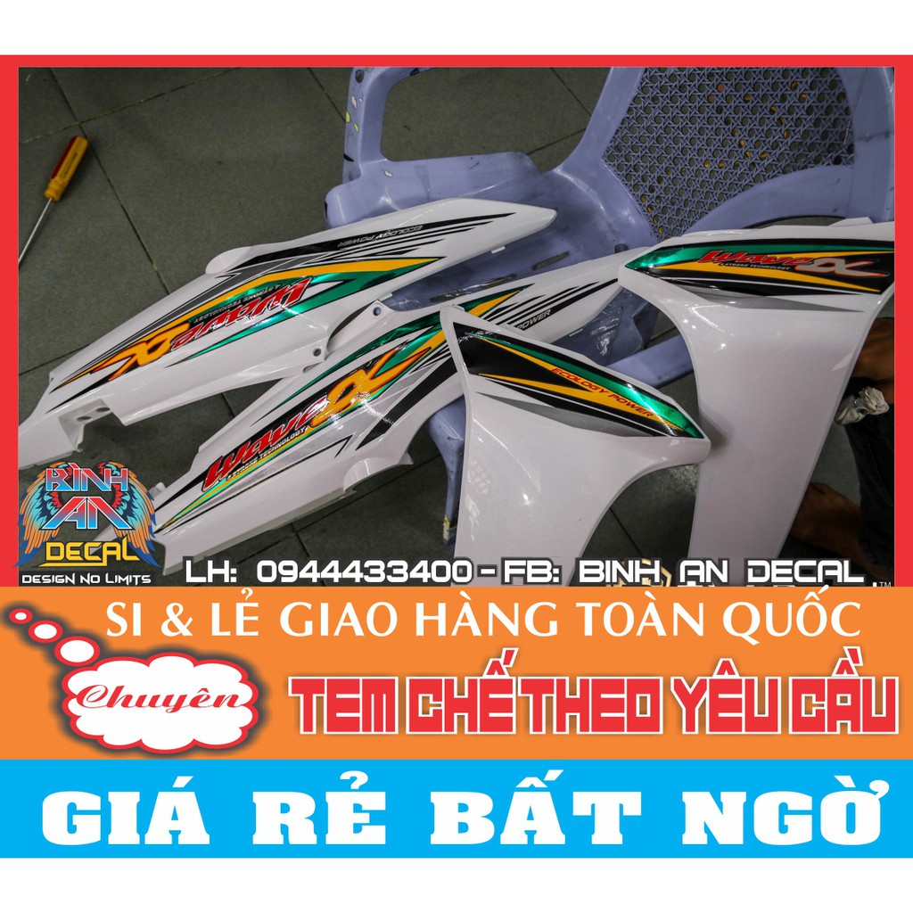 Tem Rời Wave A 110 - IN MACAL