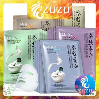 N14 Mặt nạ dưỡng trắng da cấp ẩm thải độc da làm tươi mới mịn da mask nội địa