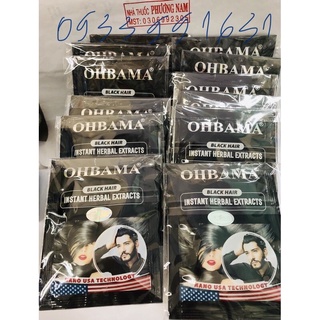 (Mẫu mới)Gội là đen OHBAMA-gói 20g