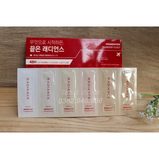 [Sample] Kem nền mịn da Missha Radiance Foundation 6ml