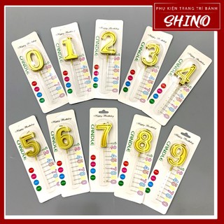 [SĨ] NẾN NHŨ VÀNG SET 10 CÂY