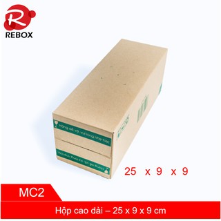 Hộp carton 25x9x9 - Combo 20 thùng hộp đóng hàng giá rẻ