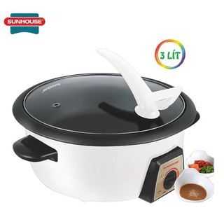 [Mã ELHADEV giảm 4% đơn 300K] Lẩu điện SUNHOUSE SHD4521 dung tích 3L