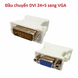 Đầu chuyển DVI 24+5 sang VGA