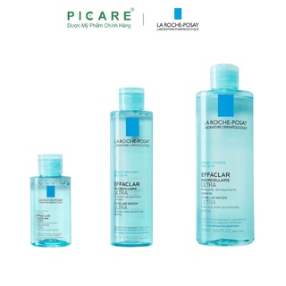 Nước tẩy trang dành cho da dầu mụn La Roche Posay Effaclar Micellar Water Ultra Oily Skin (100ml - 200ml - 400ml)